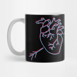 Aesthetic Heart and Arrow Mug